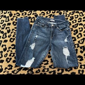 Good American good legs destroyed skinny jeans 2 26